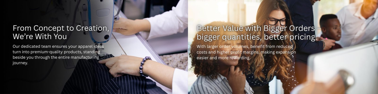 Black Grey Minimalist Gradient Clothing and Accessories Black Friday Sale Banner (1000 x 250 mm)