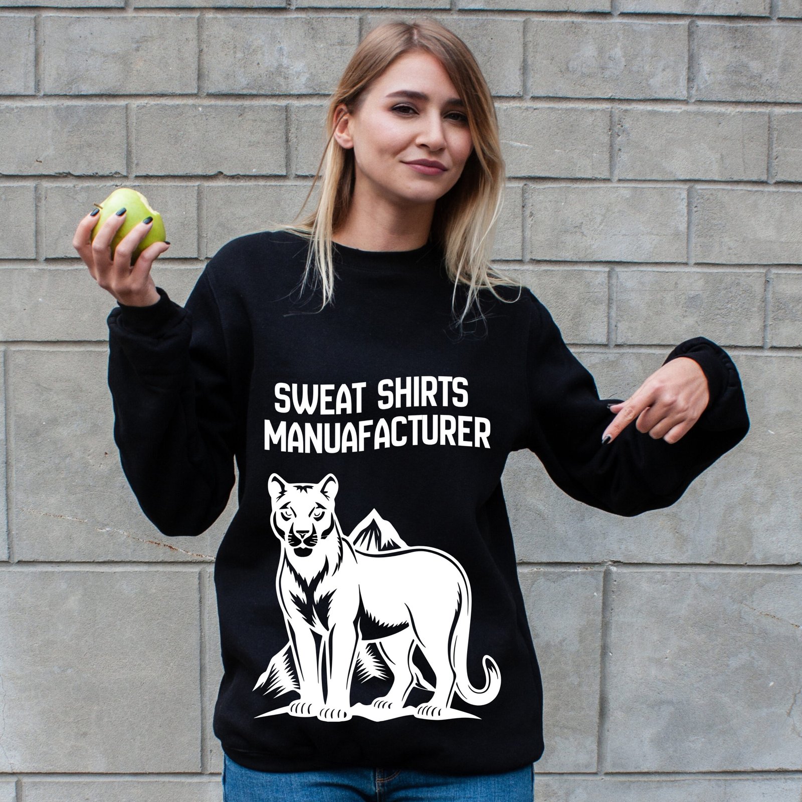 Zevron Sweatshirt - Custom Sportswear Manufacturer and Activewear