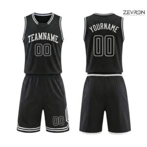 Professional custom basketball team uniforms with logo