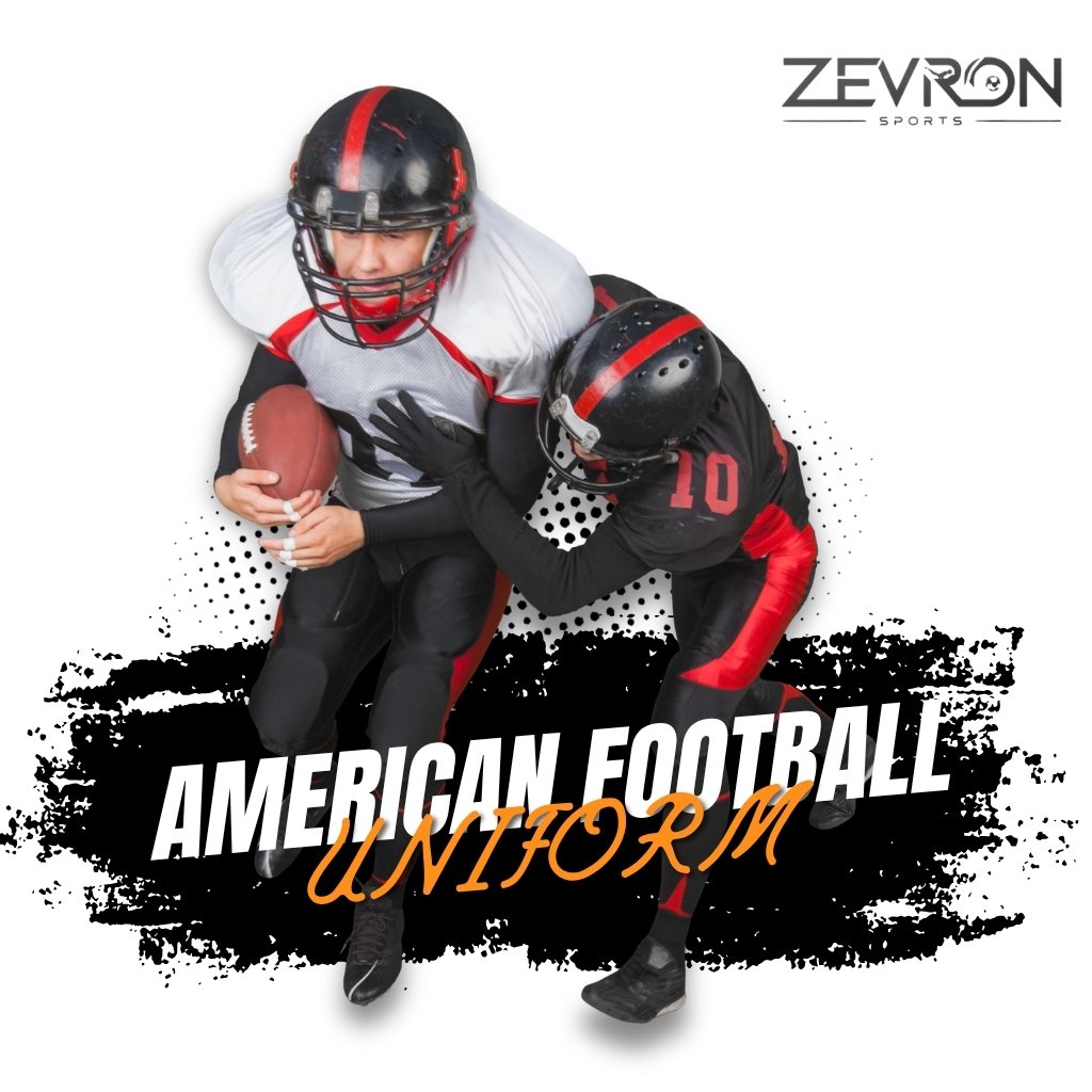 Two players in American football uniforms