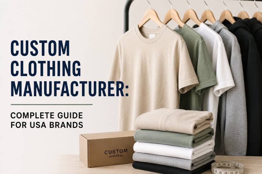 Custom Clothing Manufacturer in USA